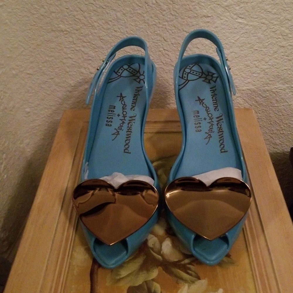 Vivienne Westwood heart shoes
